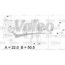 436437 VALEO Генератор