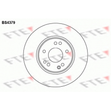 BS4379 FTE Тормозной диск