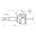 C.595 STATIM Шарнирный комплект, приводной вал