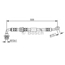 1 987 476 932 BOSCH Тормозной шланг