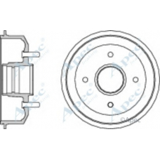 DRM9145 APEC Тормозной барабан