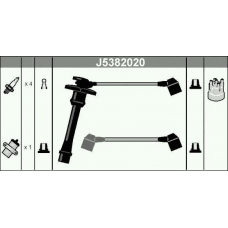 J5382020 NIPPARTS Комплект проводов зажигания