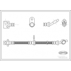 19032233 CORTECO Тормозной шланг