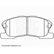 ADD64228 BLUE PRINT Комплект тормозных колодок, дисковый тормоз