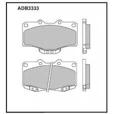 ADB3333 Allied Nippon Тормозные колодки
