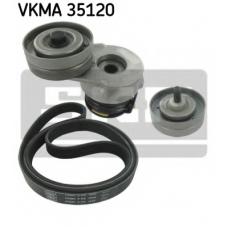 VKMA 35120 SKF Поликлиновой ременный комплект