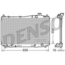 DRM40008 DENSO Радиатор, охлаждение двигателя