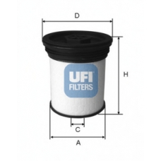 26.019.01 UFI Топливный фильтр