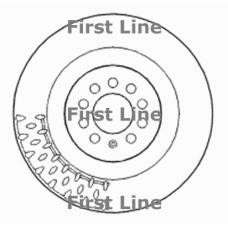 FBD1706 FIRST LINE Тормозной диск