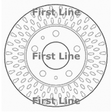FBD1698 FIRST LINE Тормозной диск
