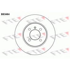 BS3464 FTE Тормозной диск