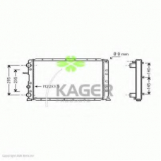 31-2269 KAGER Радиатор, охлаждение двигателя