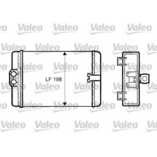 812385 VALEO Теплообменник, отопление салона