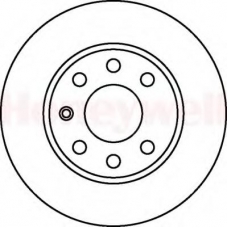 562068B BENDIX Тормозной диск