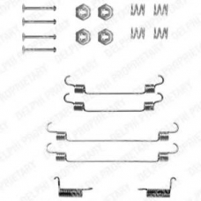 LY1212 DELPHI Комплектующие, тормозная колодка