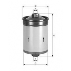 XB46 UNIFLUX FILTERS Топливный фильтр