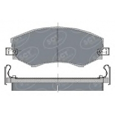 SP 151 SCT Комплект тормозных колодок, дисковый тормоз