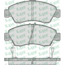 05P558 LPR Комплект тормозных колодок, дисковый тормоз