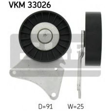 VKM 33026 SKF Паразитный / ведущий ролик, поликлиновой ремень