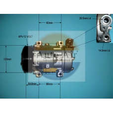 14-1248P AUTO AIR GLOUCESTER Компрессор, кондиционер