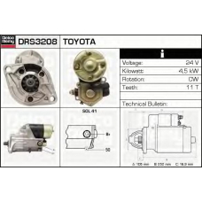 DRS3208 DELCO REMY Стартер