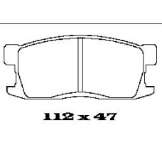 BL1304A1 FTE Колодки тормозные