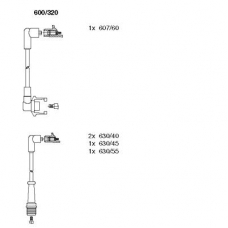 600/320 BREMI Комплект проводов зажигания