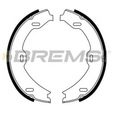 GF0311 BREMSI Комплект тормозных колодок, стояночная тормозная с