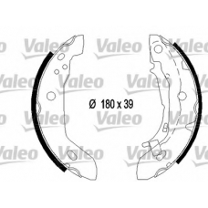 554756 VALEO Комплект тормозных колодок