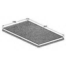 82D0325025A WEBASTO Фильтр, воздух во внутренном пространстве