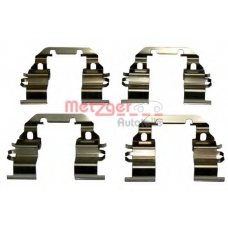 109-1782 METZGER Комплектующие, колодки дискового тормоза