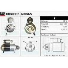DRS3095 DELCO REMY Стартер