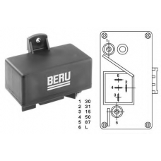 GR059 BERU Блок управления, время накаливания