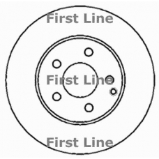 FBD1368 FIRST LINE Тормозной диск
