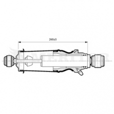 MLF5105 MERITOR Кожух пневматической рессоры