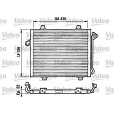 816861 VALEO Конденсатор, кондиционер