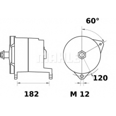 MG 391 MAHLE Генератор