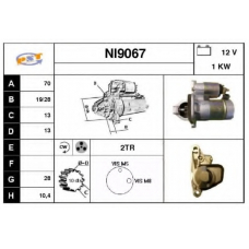 NI9067 SNRA Стартер