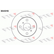 BS4591B FTE Тормозной диск
