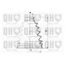 QJB1094 QUINTON HAZELL Комплект пылника, приводной вал