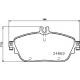 8DB 355 019-721 HELLA Комплект тормозных колодок, дисковый тормоз