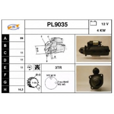 PL9035 SNRA Стартер