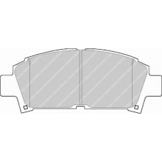 FDB928 FERODO Комплект тормозных колодок, дисковый тормоз
