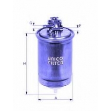 FI 8167/1 UNICO FILTER Топливный фильтр