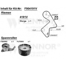 F904169V FLENNOR Комплект ремня грм