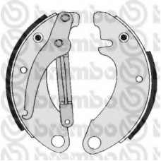 S 61 501 BREMBO Комплект тормозных колодок