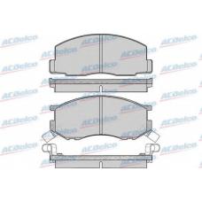 AC058270D AC Delco Комплект тормозных колодок, дисковый тормоз