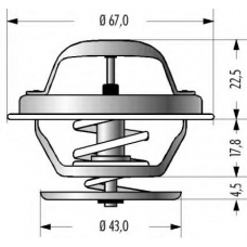 QTH233 QUINTON HAZELL Термостат, охлаждающая жидкость