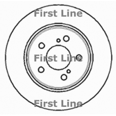 FBD595 FIRST LINE Тормозной диск