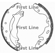 FBS589 FIRST LINE Комплект тормозных колодок